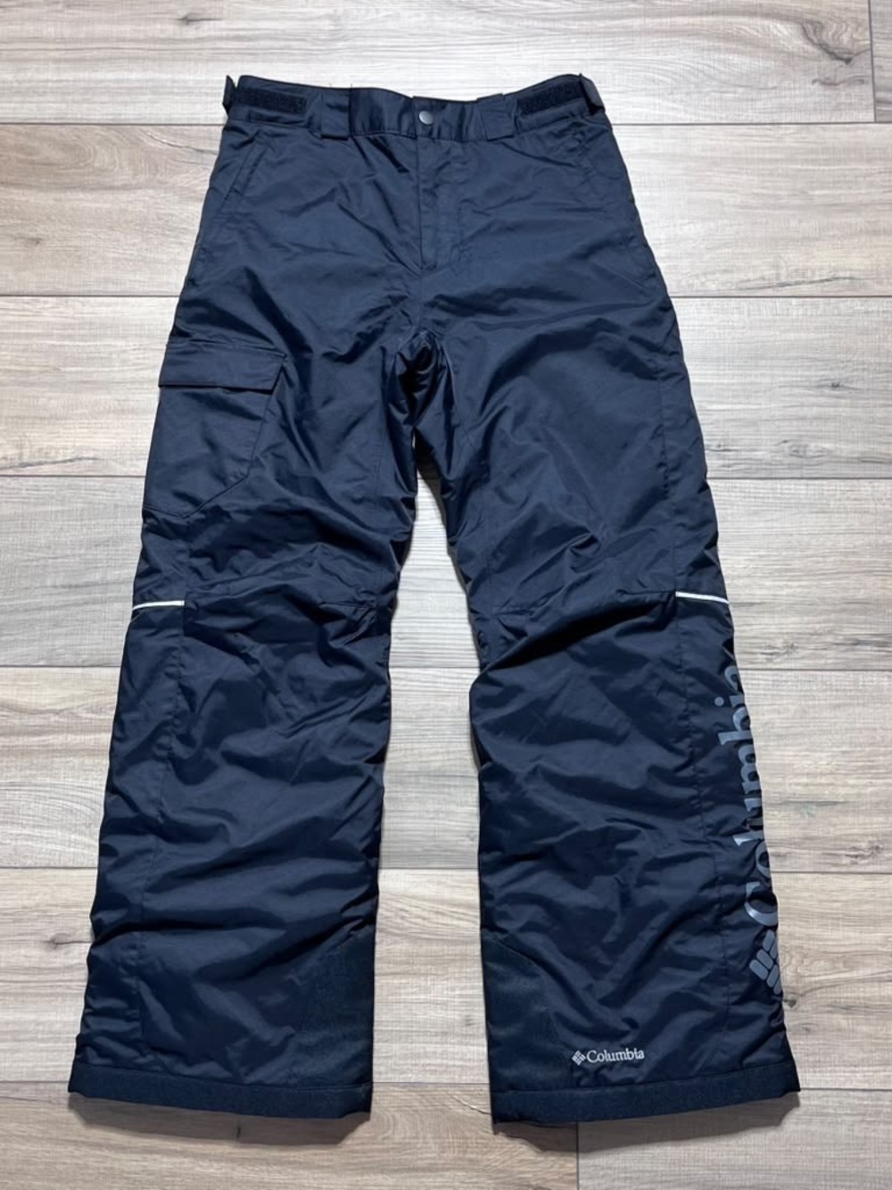 Columbia Youth Unisex Bagaboo Outgrown Snow Ski Pants Size Large Black
